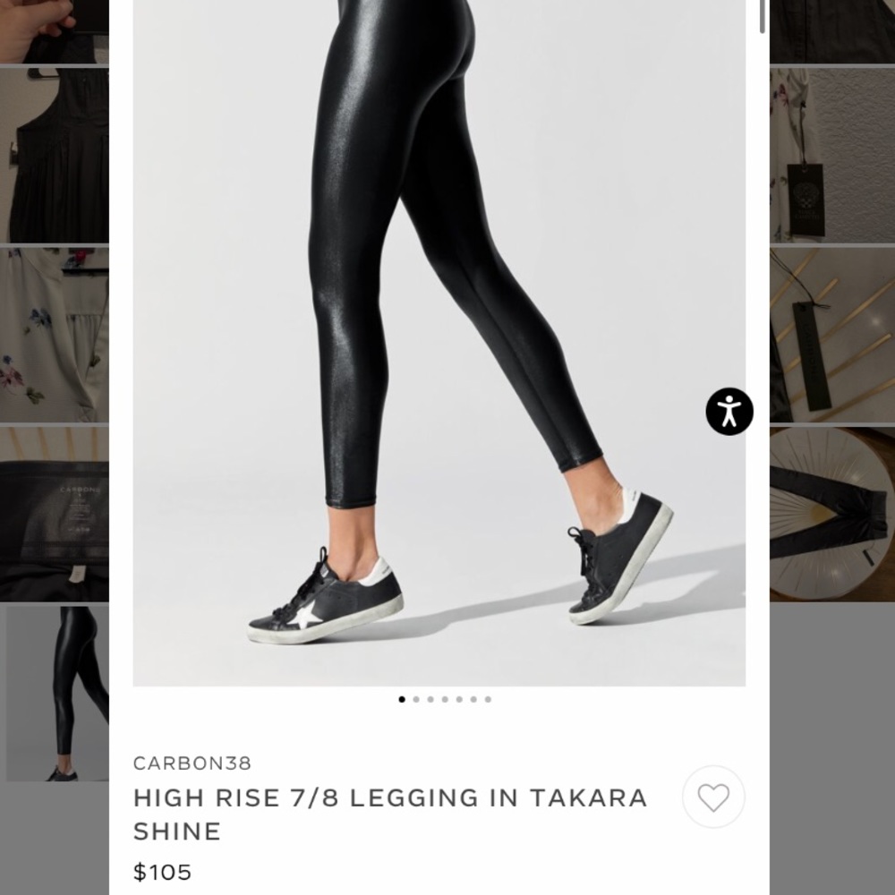 SM Black Carbon38 HIGH RISE LEGGING